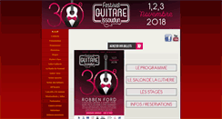 Desktop Screenshot of issoudun-guitare.com